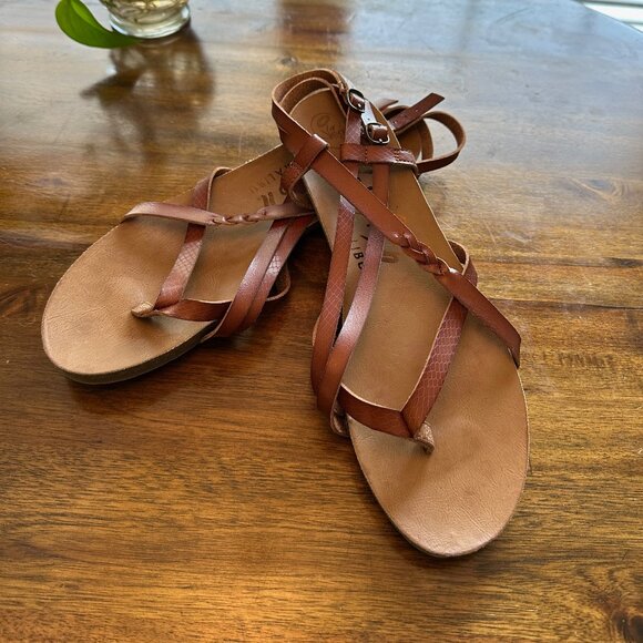 Blowfish Malibu Sandals - Brown - Women's Size 13 - Picture 3 of 8